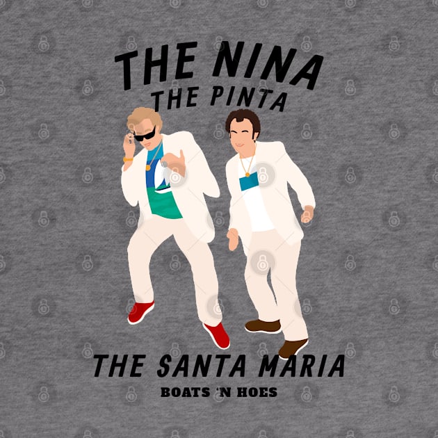 The Nina, The Pinta, The Santa Maria by BodinStreet